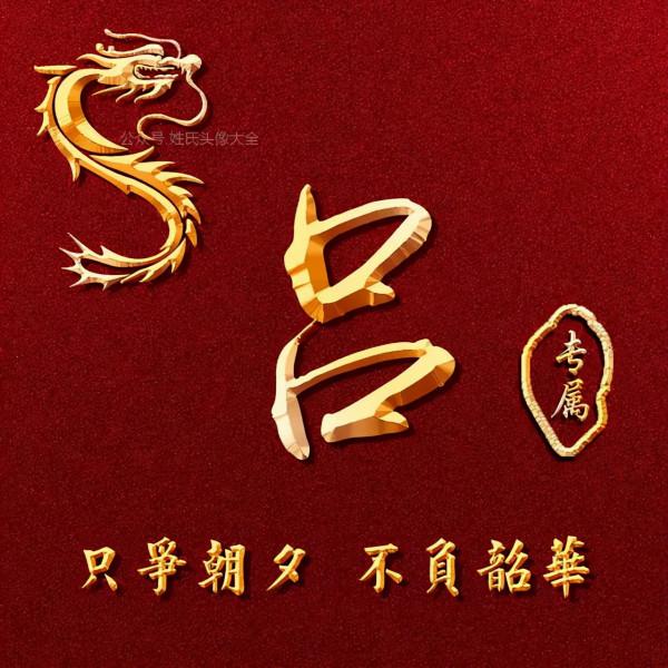 200張正能量姓氏頭像，張張精品，只爭朝夕 不負韶華