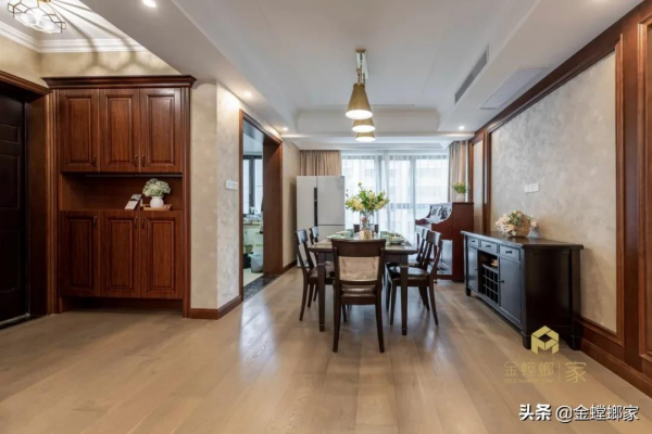 實景|二娃家庭的188㎡美式四居室,每個角落充滿復古清新氣息 實景|二娃家庭的188㎡美式四居室,每個角落充滿復古清新氣息