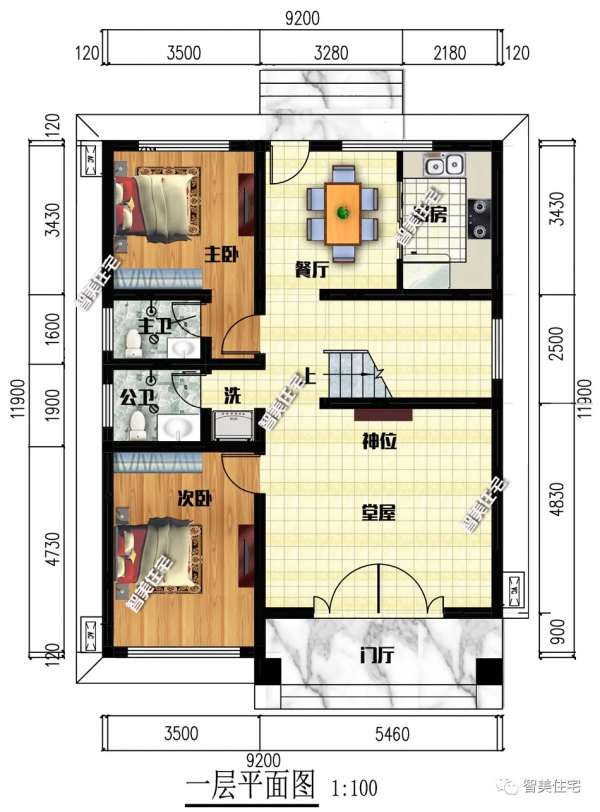 一家人齊心協力，小別墅肯定會有的，生活自然也能越過越好