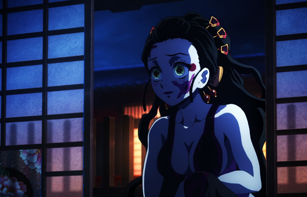 鬼滅之刃：墮姬登場，脾氣特別差，樂於助人的善逸差點被她給殺了