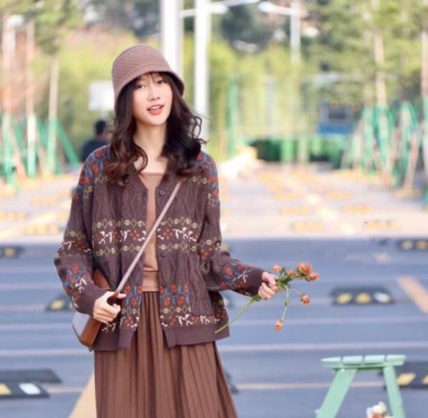 森系女裝搭配，這個秋季不妨走森女系線路