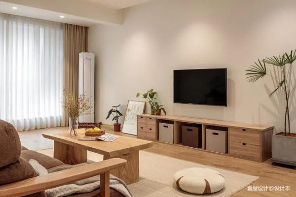 以原木為基調的奶油色日式溫暖家，每個角落都氛圍感拉滿