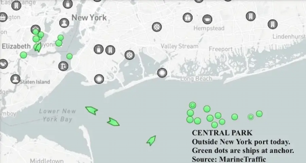 突發！ONE一滿載中國貨物的集裝箱船堆垛倒塌！超30個貨櫃丟失