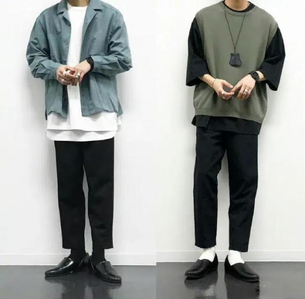 即使沒有印花點綴，有衣品的男生依然穿的乾淨又高階