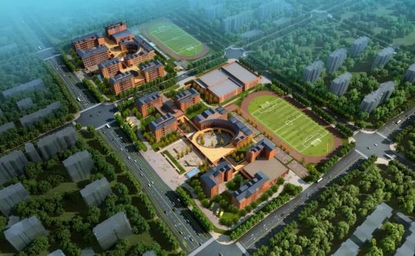 河南這所高中，斥資7.95億新建1所高中，佔地223畝，預設66個班級