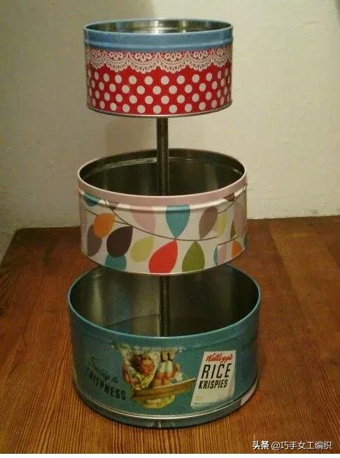 把廢舊的盤子碟子用這個方法摞起來，沒想到收納太強大了