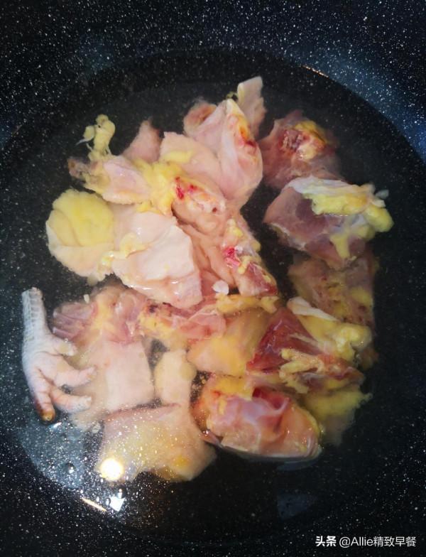 無糖無油的喜餅，適合減脂期做主食，搭配菱角雞，早餐不重樣，贊