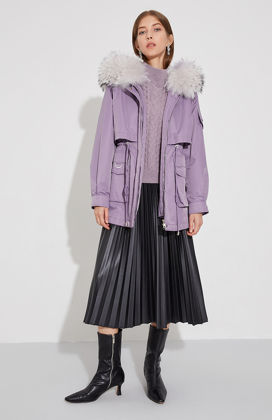 短款羽絨服怎麼搭配好看