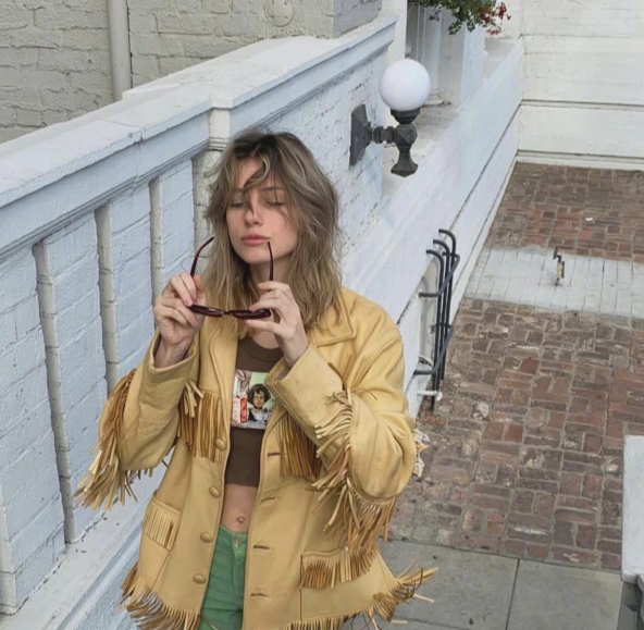 時尚博主Olivia Rouyre舒服自在的穿衣風格 混搭著鬼馬搞怪的復古風