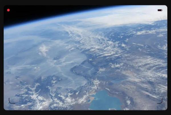 王亞平拍攝的這組大片 震撼