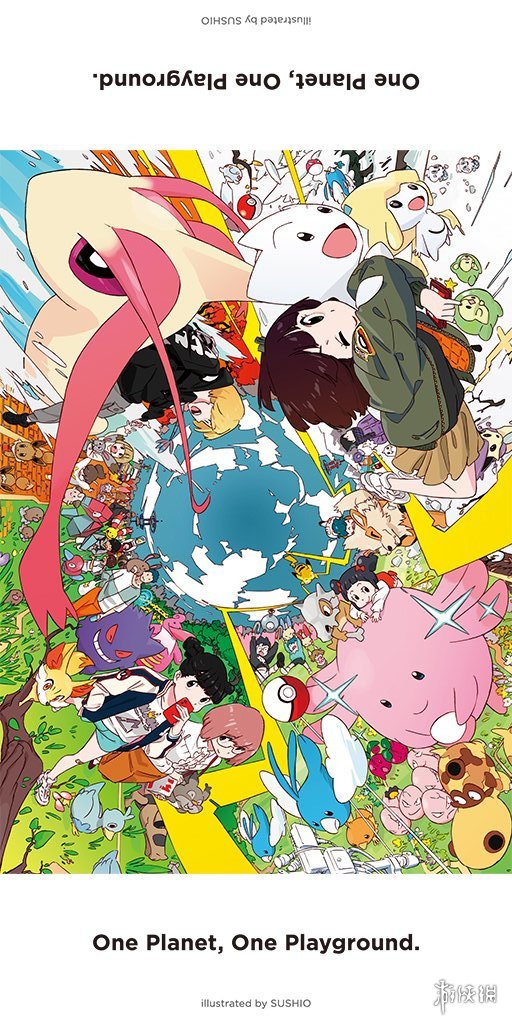 《Pokemon Go》5週年賀圖 各角度都能感受寶可夢魅力