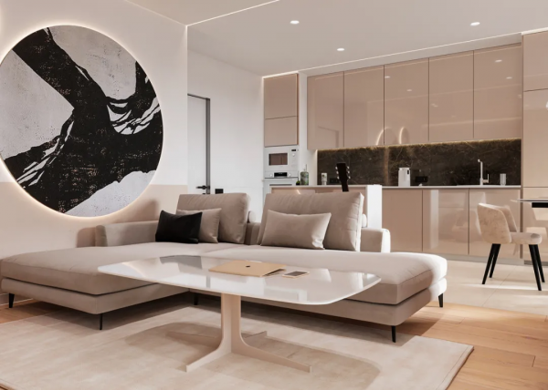 一對年輕夫婦的95㎡兩居室,溫暖柔和 一對年輕夫婦的95㎡兩居室,溫暖柔和