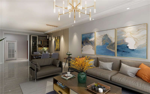 老房子翻新裝修，112㎡現代輕奢彰顯沉穩與浪漫