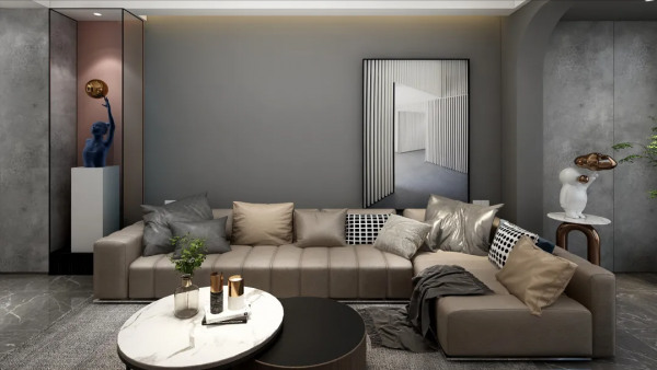 86㎡丨2房變3房後也有別墅般超大廚房，大平層既視感