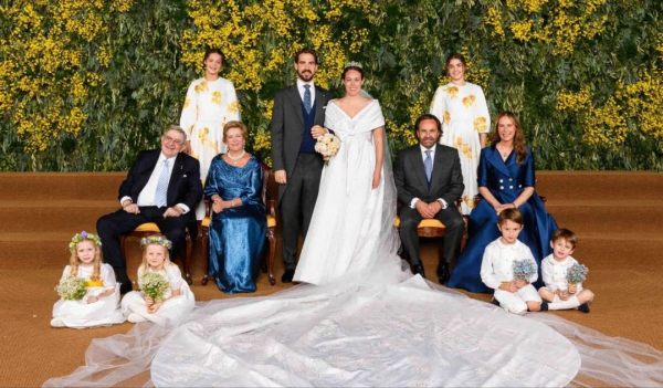 希臘王子與豪門千金連辦3場婚禮,億萬新娘的婚紗太壕了 希臘王子與豪門千金連辦3場婚禮,億萬新娘的婚紗太壕了