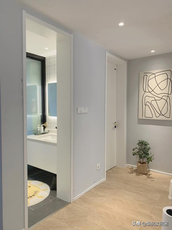 裝修簡簡單單，舒適感卻很強！衛生間這樣的設計，值得學習