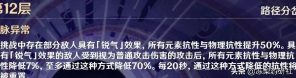 原神：2.4版本深淵最佳化，選人介面可檢視魔物陣容，12層魔物削弱