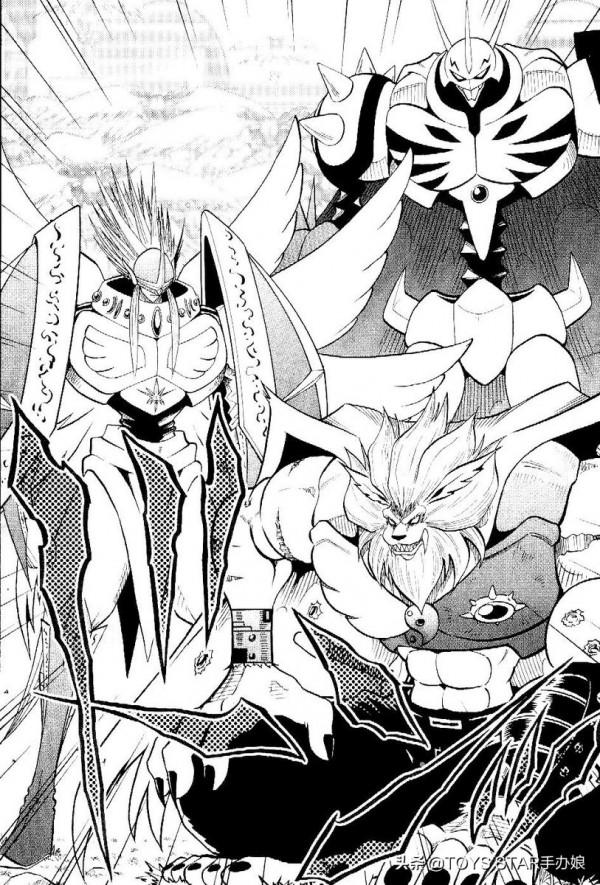 《數碼寶貝》獅子獸這些兇惡的亞種形態你見過嗎？