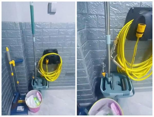 他把18㎡車庫改成小家，廚衛臥室要啥有啥，網友：再吵架睡車庫