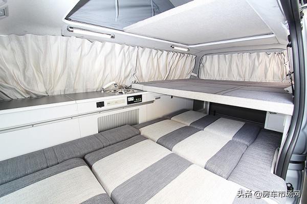 3層結構多張床睡6人，可下地庫豐田房車，長不足5米是如何做到的