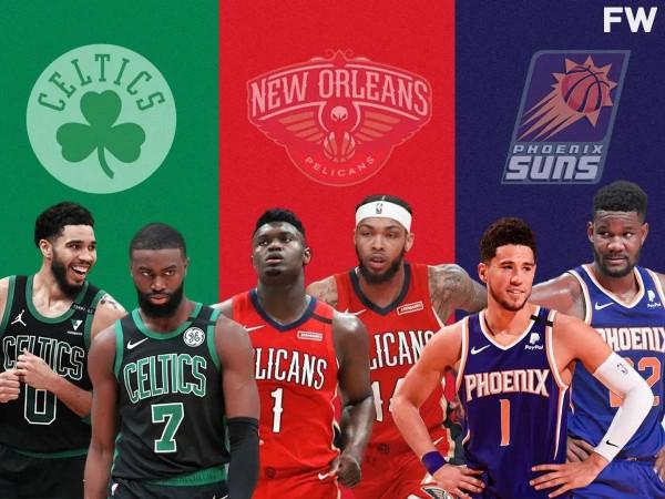 美媒列出了2021-22賽季25歲以下最好的二人組，艾頓布克僅第三