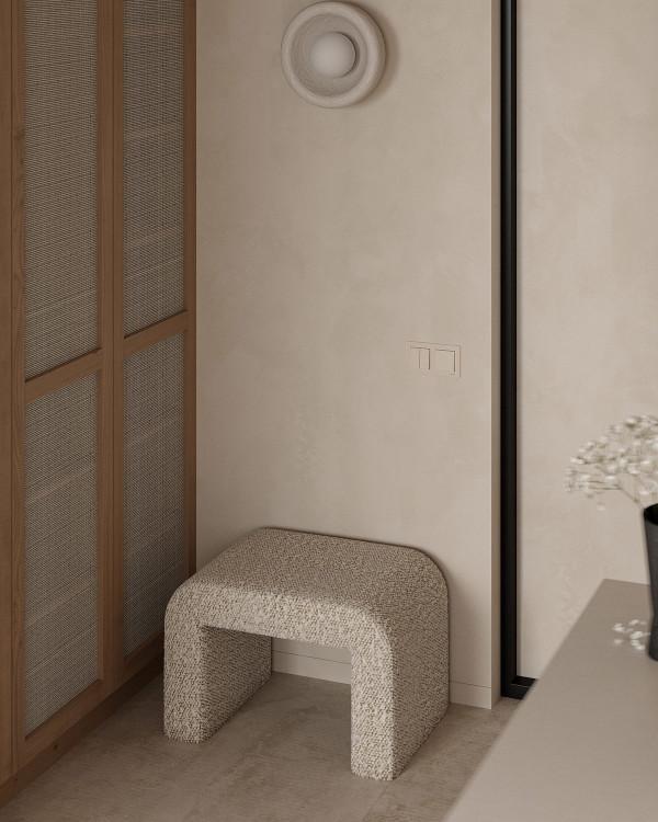 分享一套現代家居設計，奶油色的裝飾和舒適的燈光增添了時尚優雅