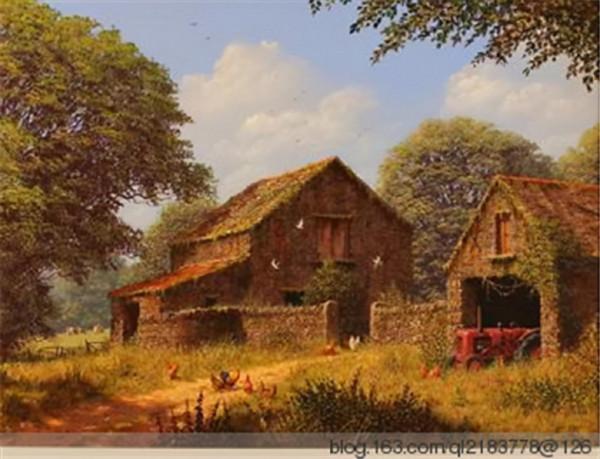 英國藝術家Edward.Hersey田園,一種美好的記憶 英國藝術家Edward.Hersey田園,一種美好的記憶