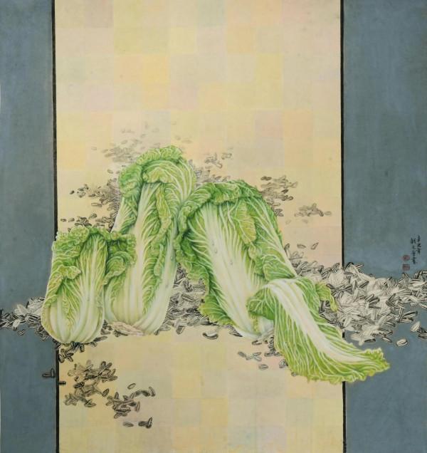 中國畫白菜王:龍文會作品欣賞 中國畫白菜王:龍文會作品欣賞