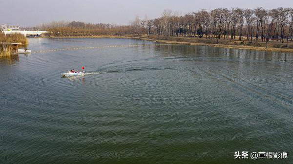 陵西湖水上專案驚豔市民，現場美輪美奐
