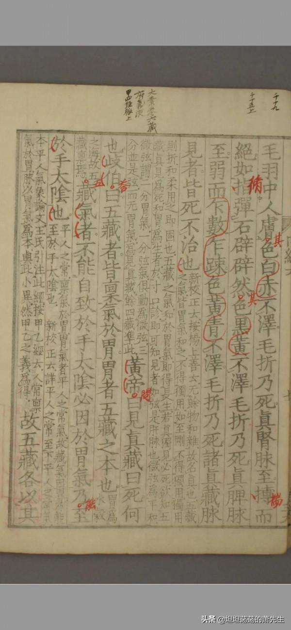 黃帝內經素問卷