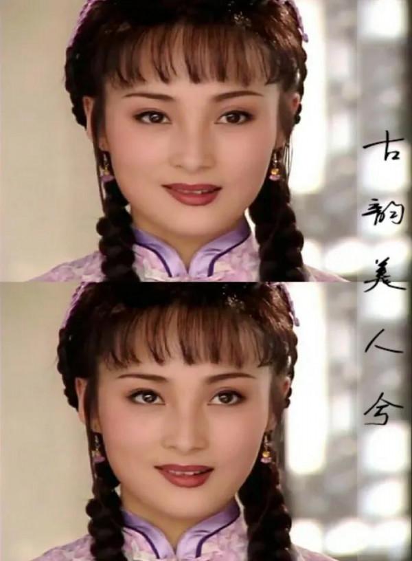 那些頂級的美人都不是V字臉，林青霞下巴美人溝，陳紅圓中帶方