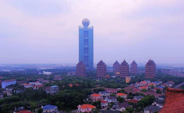 以超高地標建築看——中國十大經濟強縣(市)，崑山未來或繼續領先