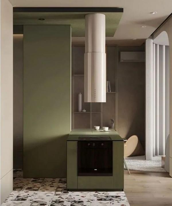 輕奢一居室,色彩與材質的雙重碰撞 輕奢一居室,色彩與材質的雙重碰撞