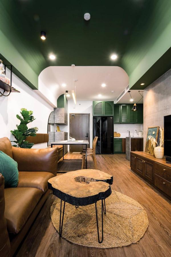 78㎡裝出2臥室+書房+衣帽間,並用復古綠填滿,小戶型值得借鑑 78㎡裝出2臥室+書房+衣帽間,並用復古綠填滿,小戶型值得借鑑