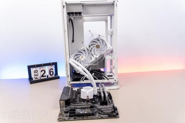 散熱十分優秀，佔地面積超小、銀欣ALTA G1M白色MATX機箱 評測