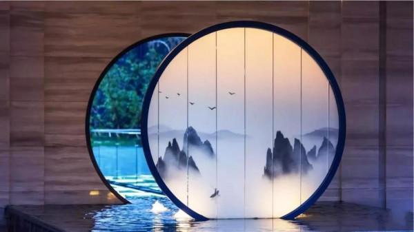 庭院中那些充滿“仙氣”的景牆長什麼樣