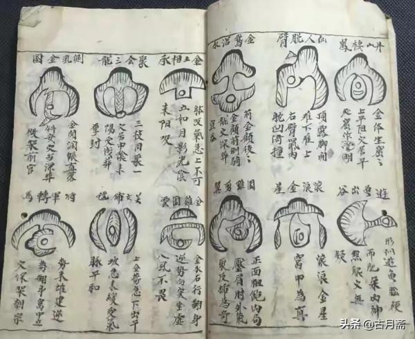 珍貴古籍手抄本《地理秘訣》 珍貴古籍手抄本《地理秘訣》