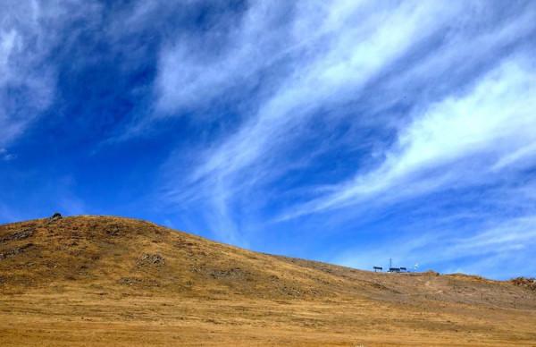 從天峻縣到木裡途中——陶玉和