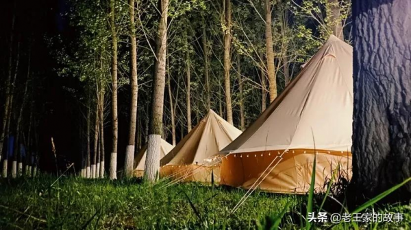 帳篷露營地，投資小、顏值高、不佔土地指標的網紅住宿