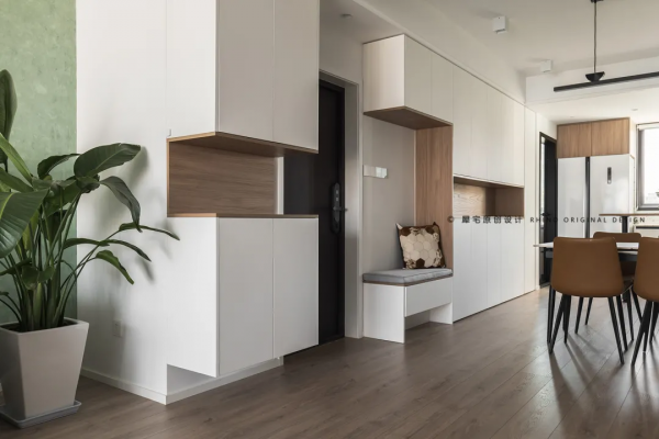 110㎡北歐風兩居，用色彩啟用空間活力，用設計提升居住體驗