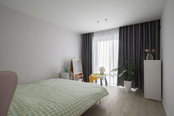 113㎡有娃之家空無一物，超大落地窗讓&OpenCurlyDoubleQuote;採光自由&rdquo;，絕了