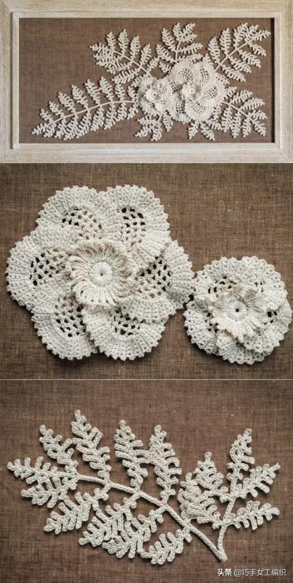 家裡的電源線用這招改造太讚了，多種葉子的鉤法，美爆整個家