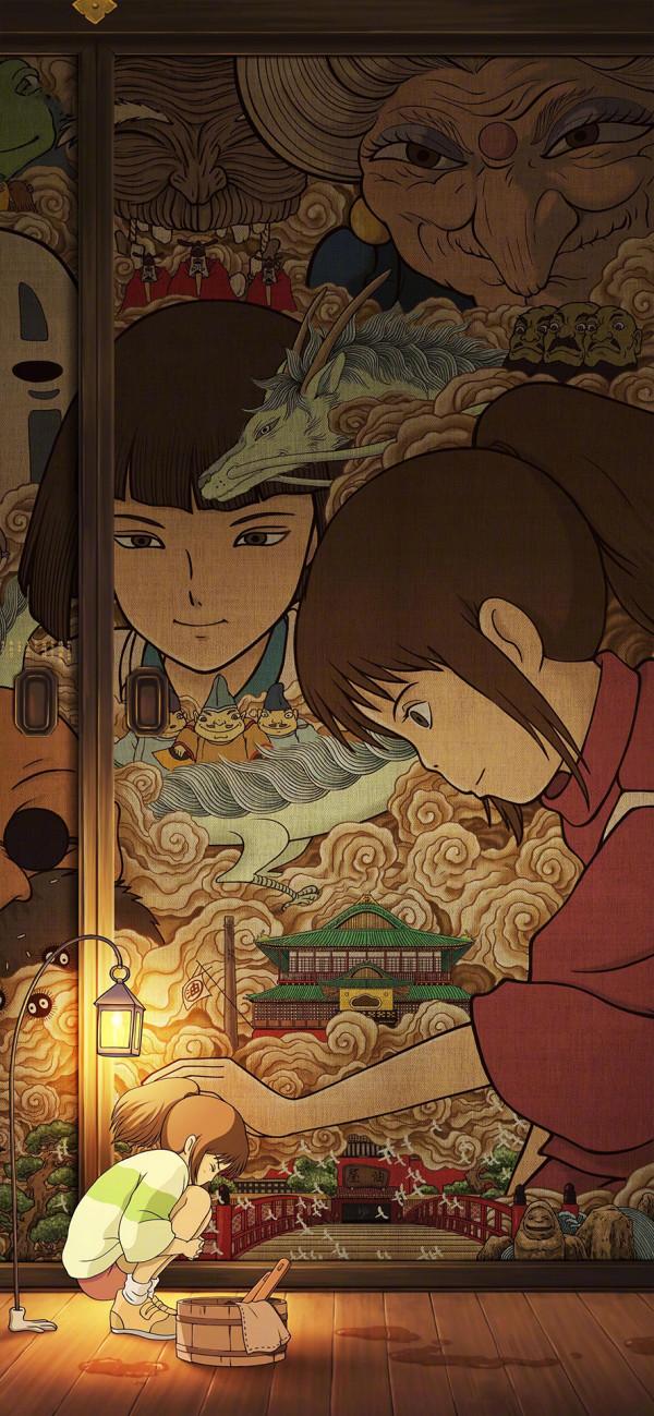 宮崎駿漫畫治癒系桌布