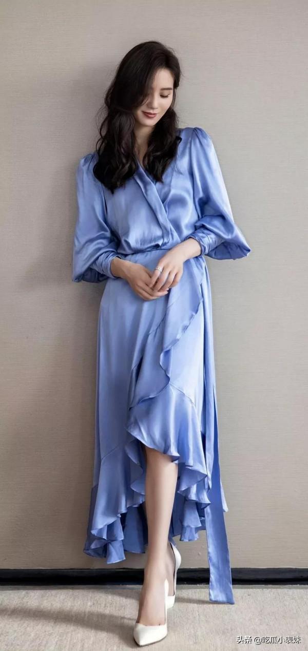 劉詩詩，端莊富貴，又有顏值又有身材