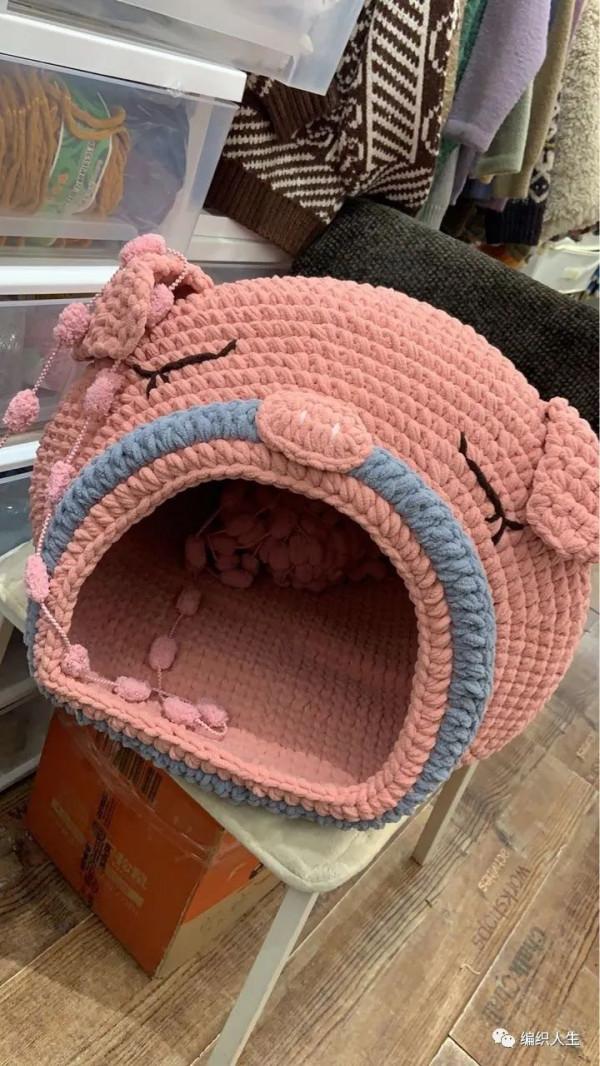 寵物也要有新家，超可愛原創編織狗窩欣賞