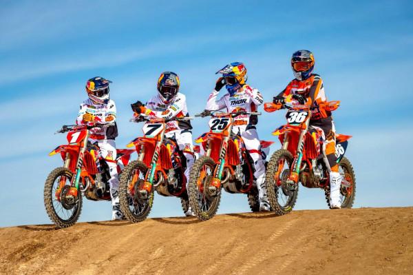 KTM 2022 AMA 越野工廠賽車 250、450 SX-F