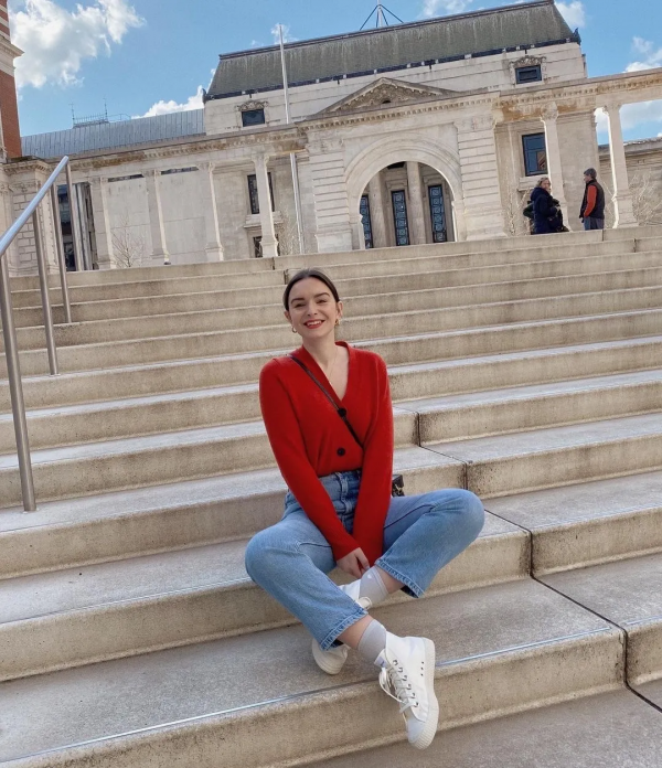 針織衫 +5件下裝，上班上學照著穿好看又時髦