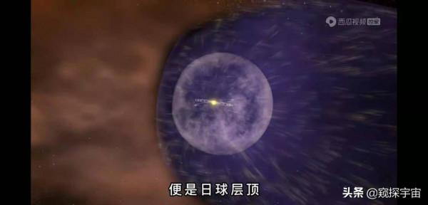 這是旅行者號探測的太陽系邊界!一個巨大的";氣泡";將太陽系包裹 這是旅行者號探測的太陽系邊界!一個巨大的";氣泡";將太陽系包裹