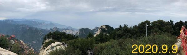 2020環遊中國自由行第23天：我全程徒步華山的第二天