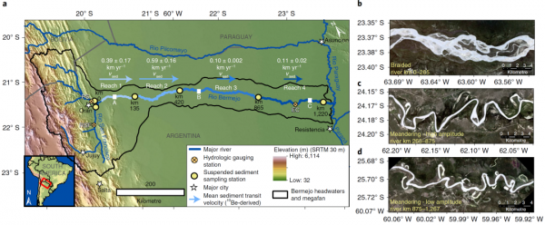 Nature Geoscience:河流有機碳受沉積物輸送時間和礦物保護的調控 Nature Geoscience:河流有機碳受沉積物輸送時間和礦物保護的調控